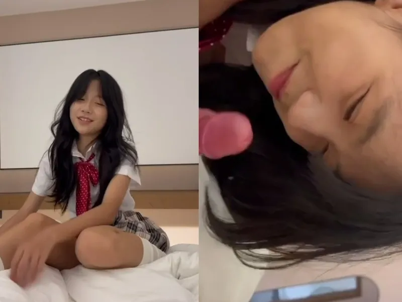Em loli dễ thương liếm cặc biến em thành con đào nứng lồn p1